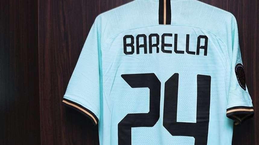 Inter, Barella ha scelto: indosserà la maglia numero 24