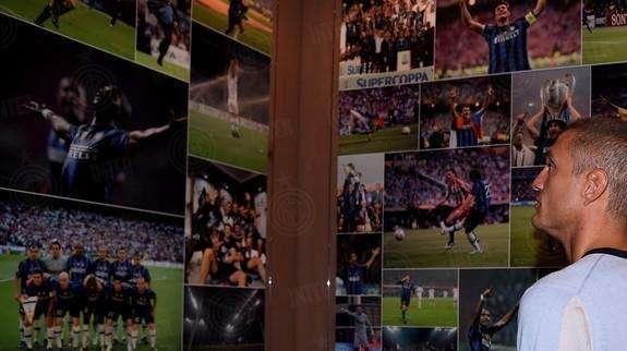 FOTO - Vidic, primo contatto con la storia dell'Inter