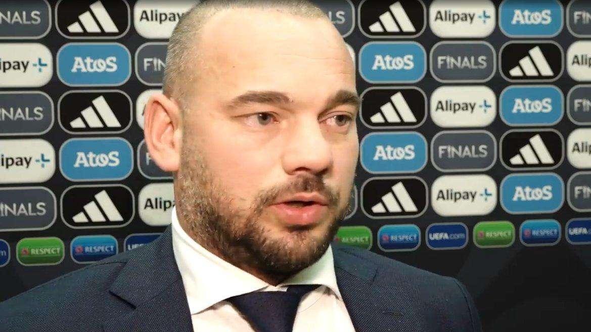 Sneijder: "Farò il tifo per il mio amico Chivu. Il Pallone d'Oro del 2010? Mi è dispiaciuto. Mourinho il migliore"