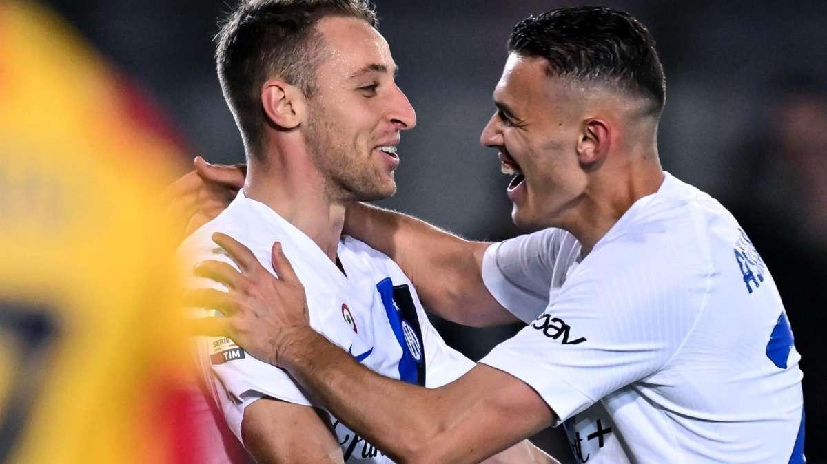 Lecce-Inter, le pagelle - Asllani calhanogliano, Frattesi nella comfort zone. Per Audero 'trattamento Sommer'