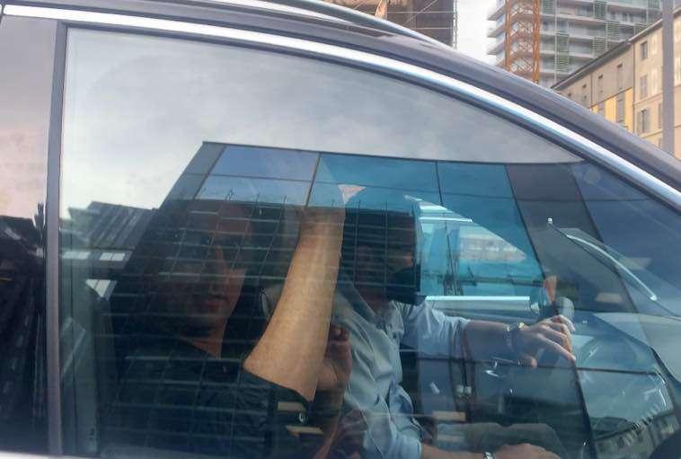 FOTO - Inter, tappa in sede per Simone Inzaghi