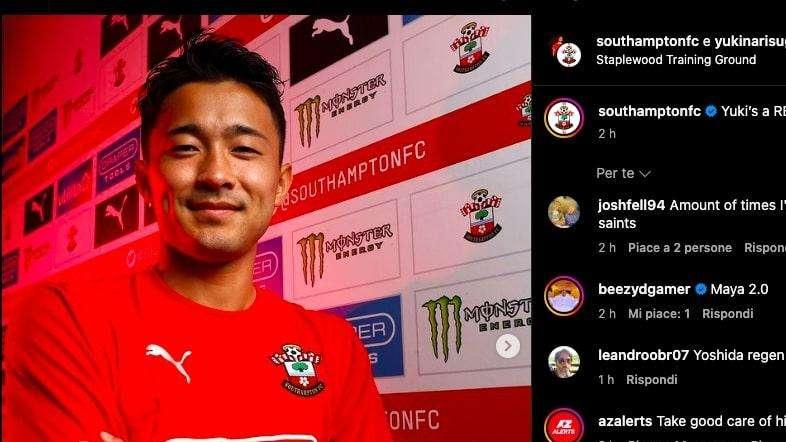 UFFICIALE - Niente Italia per Sugawara: il giapponese riparte dal Southampton