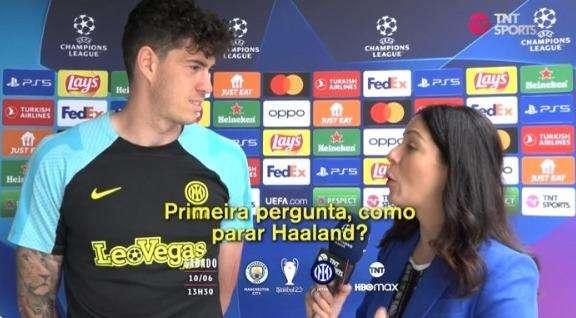 Bastoni: "Il Manchester City non è solo Haaland. Finale perfetta? 1-0 con mio gol"