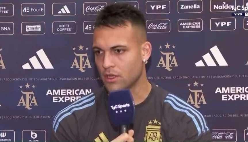 Lautaro: "Parigi 2024? Per l'Argentina ci sarò sempre. E a Costacurta dico di guardare il mio gol nell'euroderby"