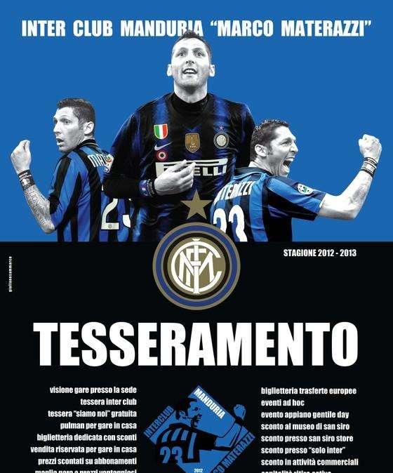 A Manduria un Inter Club dedicato a Materazzi