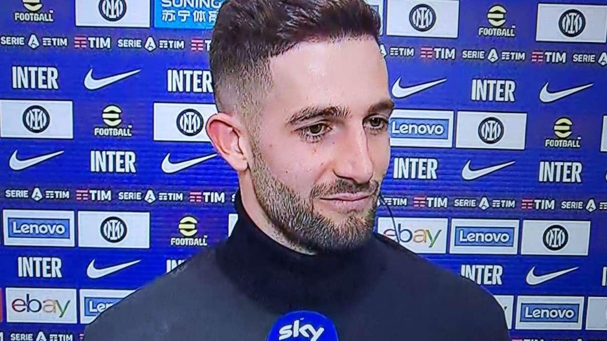 Gagliardini a Sky: "Da tanto non giocavo due gare di fila. Contratto? Poco minutaggio, a giugno la mia scelta"