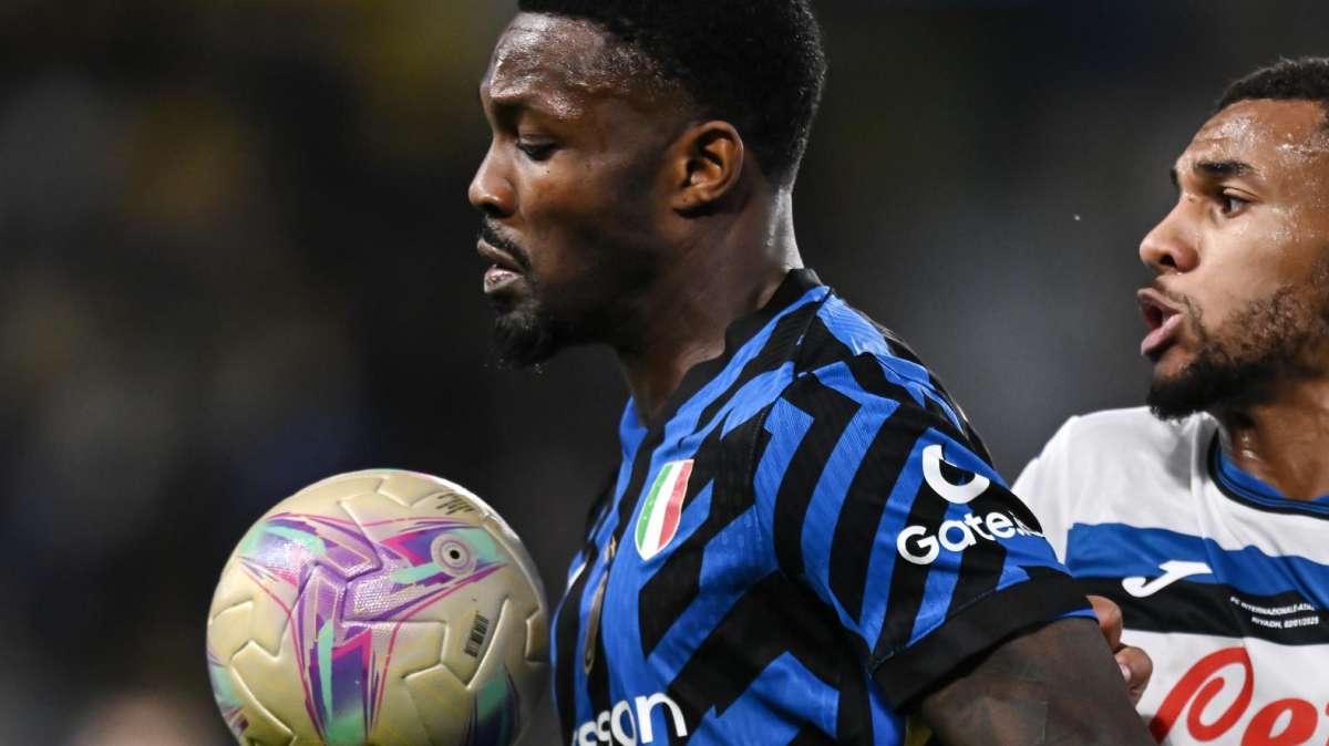 Inter-Atalanta, Thuram sostituito da Taremi all'intervallo: il motivo