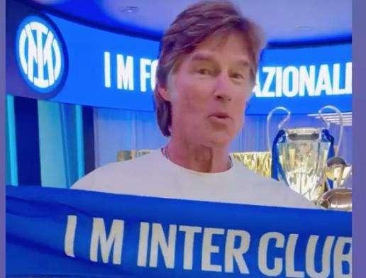 Ancora Ronn Moss: "Forza Inter, buona fortuna per la nuova stagione" 