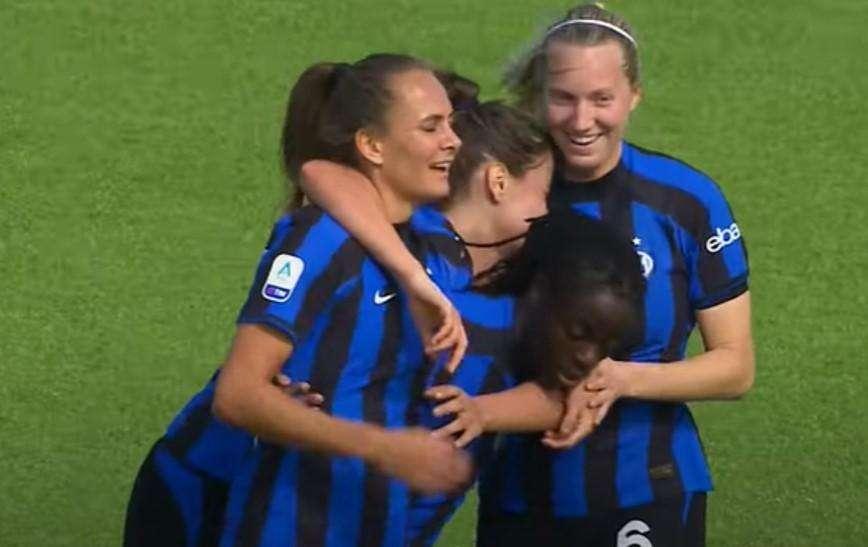 VIDEO - L'Inter Women arriva alla grande alla Poule Scudetto: 3-1 alla Fiorentina. La sintesi