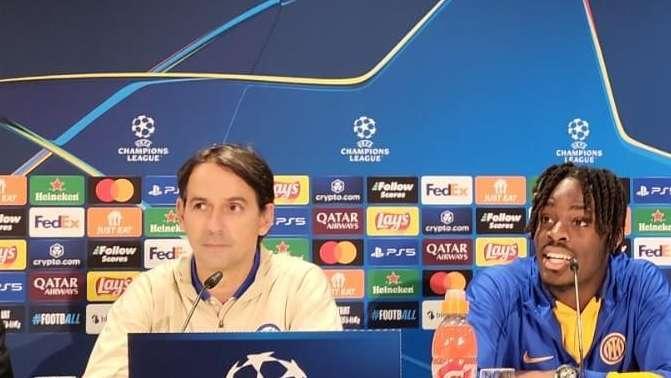  Bisseck in conferenza: "Gap ridotto con Pavard? Lui un grande, ma mi aspetto di giocare di più"