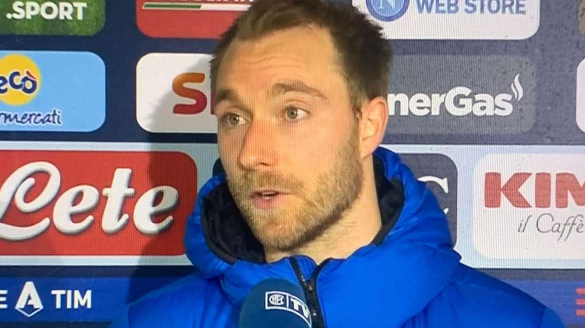 Eriksen a InterTV: "Gol di sinistro, non mi tiro indietro. A Napoli per vincere, ma ora c'è una gara in meno"