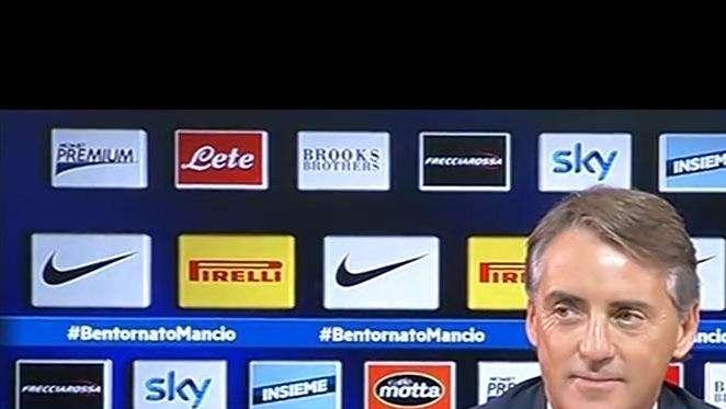 Mancini in conferenza: ''Kovacic non  al top, spero di recuperare qualcuno'' 