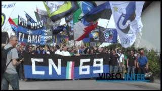 VIDEO - La Nord incontra e incita la squadra ad Appiano