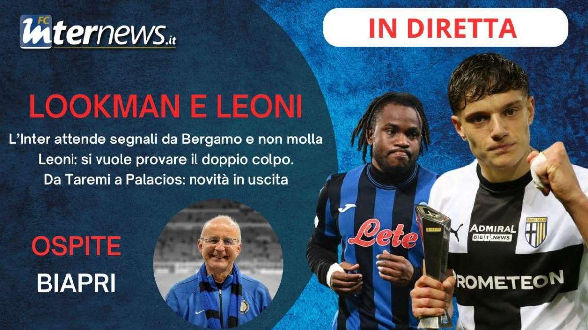 Rivivi la diretta! LOOKMAN+LEONI, si può FARE: ecco il PIANO dell'INTER. Qualcosa si MUOVE in USCITA