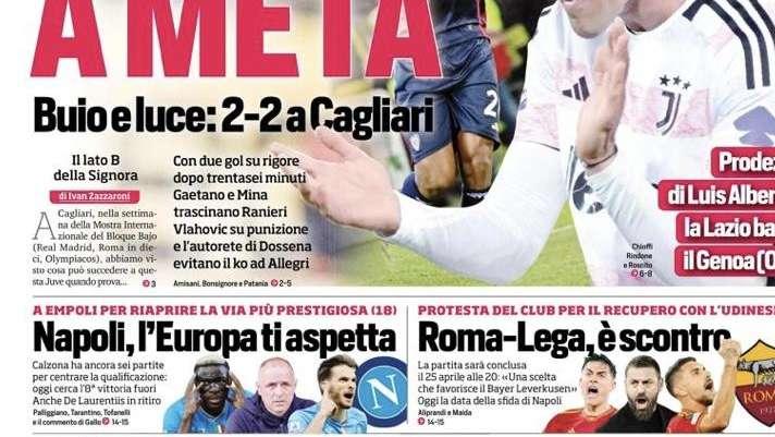 Prima CdS - Le partite si vincono con Cube: le analisi dei dati di campo 