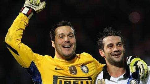 Julio Cesar si ritira, Chivu: "Tanti momenti indimenticabili insieme. Buona fortuna per il futuro"