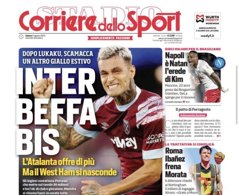 Prima CdS - Inter, beffa bis: Scamacca altro giallo estivo
