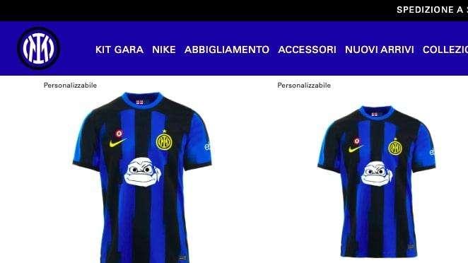 Assalto allo store online dell'Inter: la prima e la terza maglia con le Tartarughe Ninja sono già andate sold out