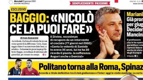 Prima CdS - El segna semper Lu: doppietta di Lukaku, Inter ai quarti. Politano alla Roma, Spinazzola da Conte