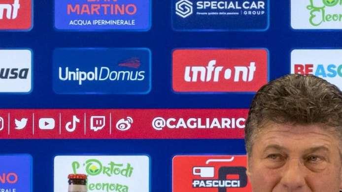 Cagliari, Mazzarri: "Con l'Inter convinti di poter fare risultato. Il calcio è strano, abbiamo visto il Napoli a Empoli"