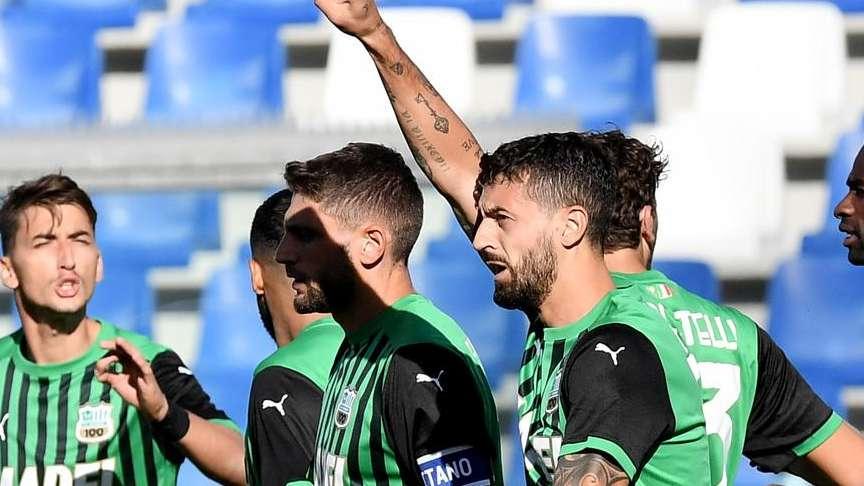 Pazza rimonta Sassuolo: sotto 3-1, i neroverdi superano il Bologna 4-3