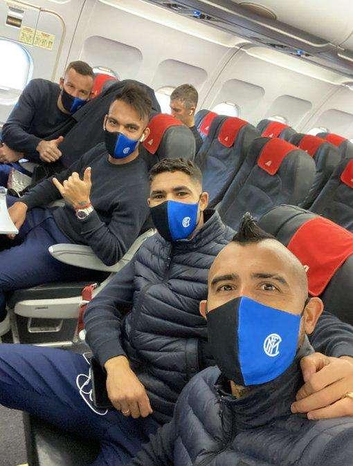 Inter, testa allo Shakhtar: nerazzurri in volo per Kiev, Vidal suona la carica