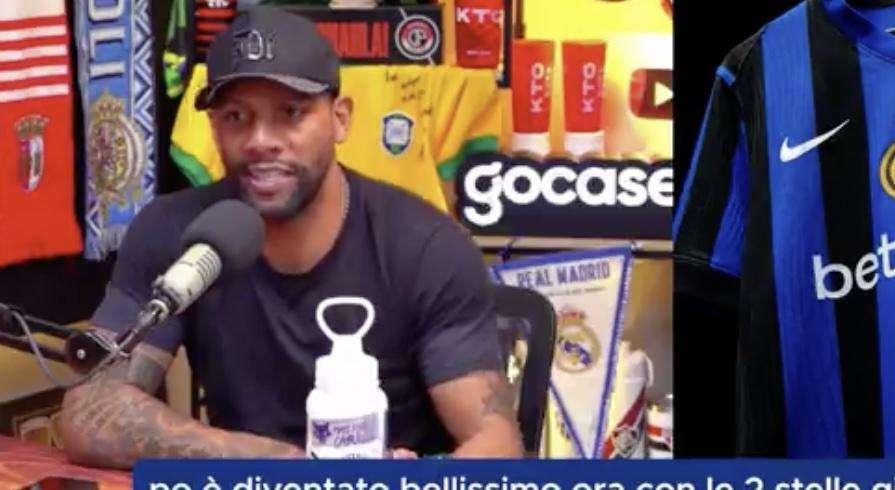 Nuova maglia dell'Inter, Maicon apprezza: "Con le due stelle è diventata bellissima"