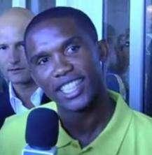 Eto'o è a Milano: "Il primo obiettivo è la Champions"