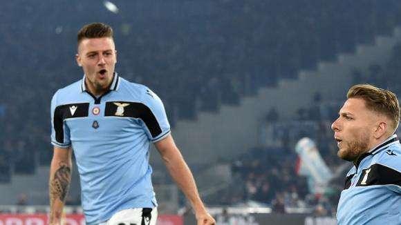 Lazio, Immobile: "Svantaggio immeritato, bravi a ribaltarla. Ci siamo divertiti"
