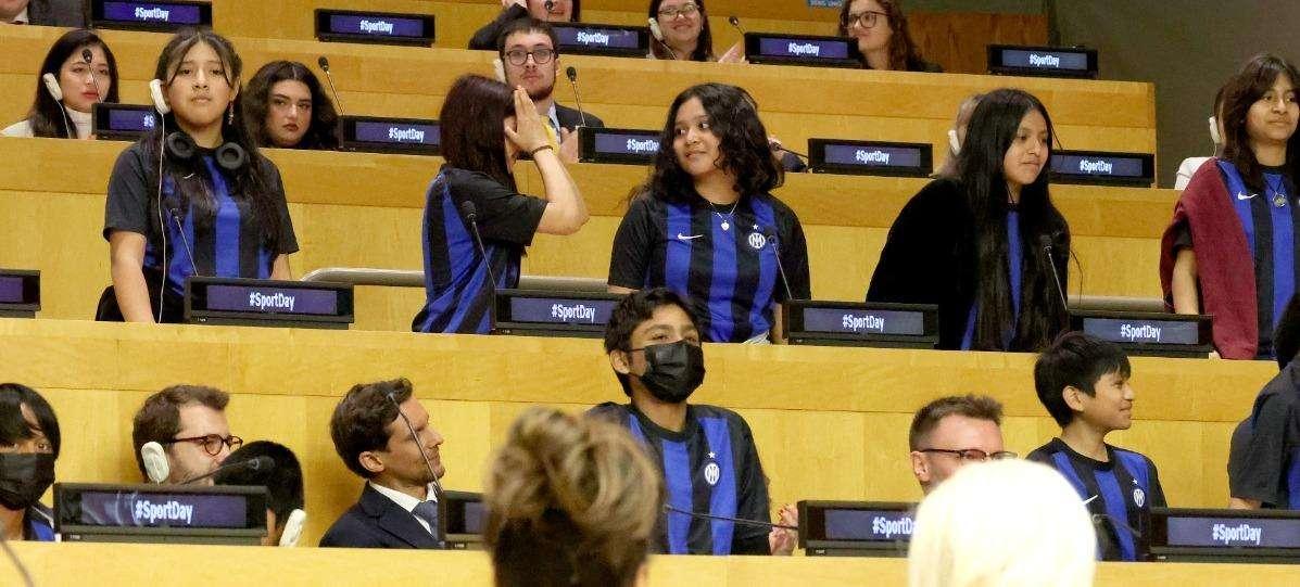 Lo sport per cambiare il mondo: Zanetti e Guareschi all'ONU con il progetto Inter Campus