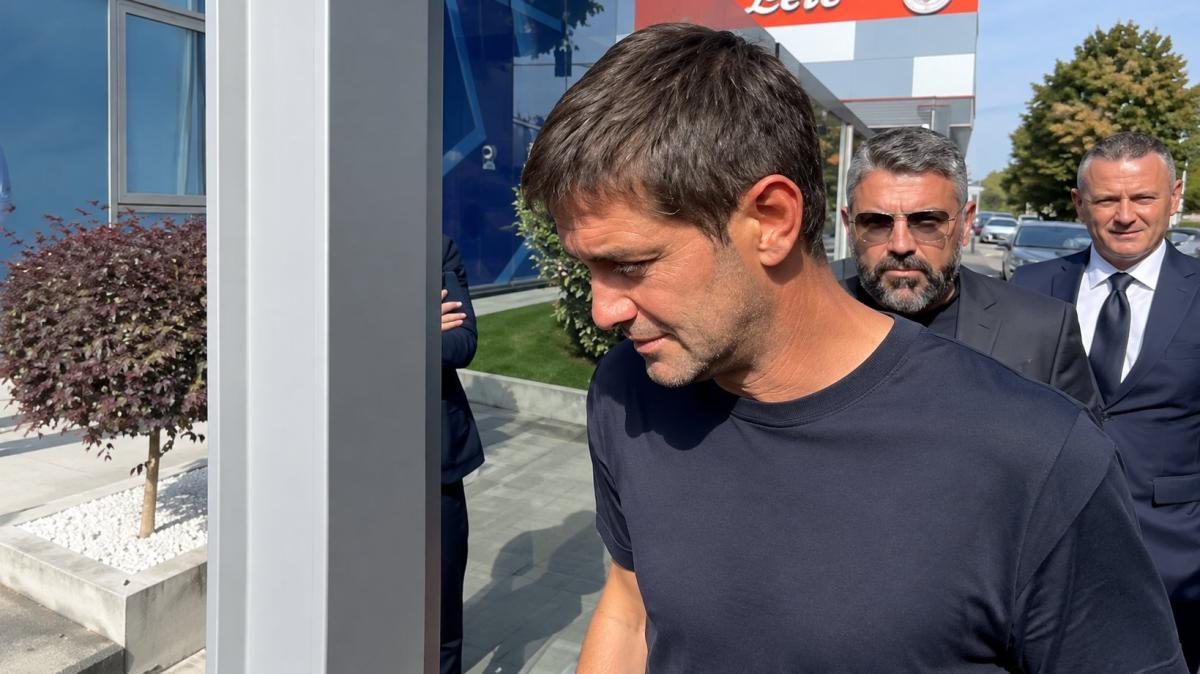 VIDEO - Chivu arriva all'Iliad International Broadcast Center di Lissone