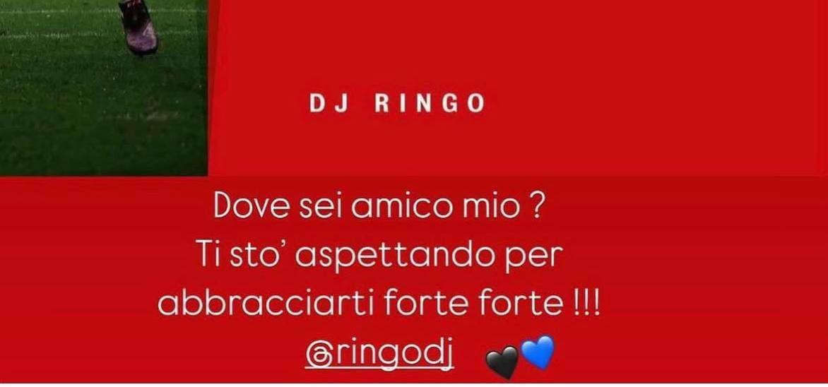 Dj Ringo provoca prima di Bologna-Milan, show di Materazzi sui social: la risposta dopo il fischio finale