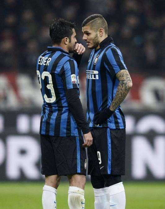 GdS - Inter, la probabile: tridente Eder-Icardi-Perisic