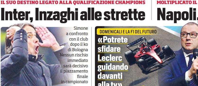 Prima CdS - Inzaghi alle strette: il suo destino legato alla qualificazione Champions