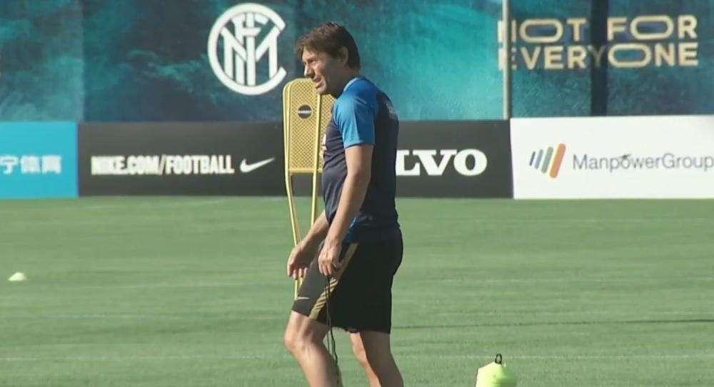 Pinetina, pure oggi presente Conte. Mattinata di lavoro anche con il pallone 