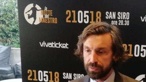 Pirlo: "Facchetti un signore, è un onore averlo conosciuto"