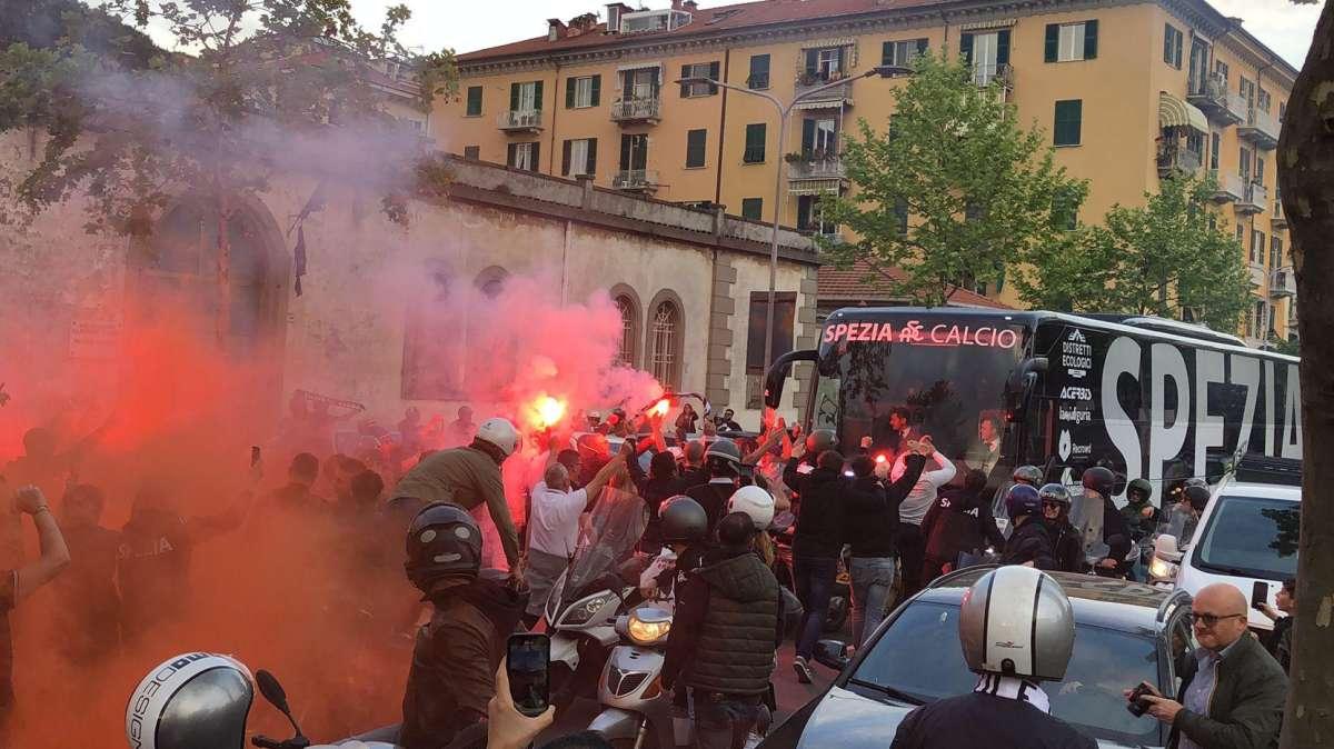 Carica Spezia al Meazza: oltre 600 i biglietti venduti per il settore ospiti