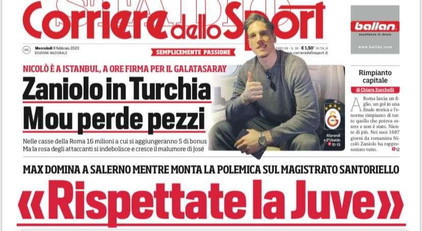 Prima CdS - Zaniolo in Turchia. "Rispettate la Juve", la reazione di Calvo al video shock del pm