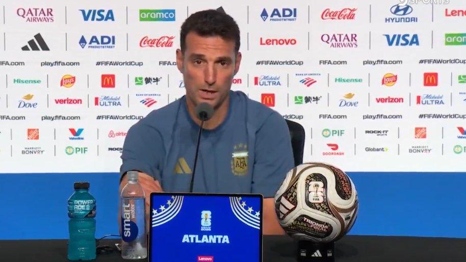 Scaloni elogia Lautaro: "Non si arrende mai, è entrato e ha segnato di nuovo"