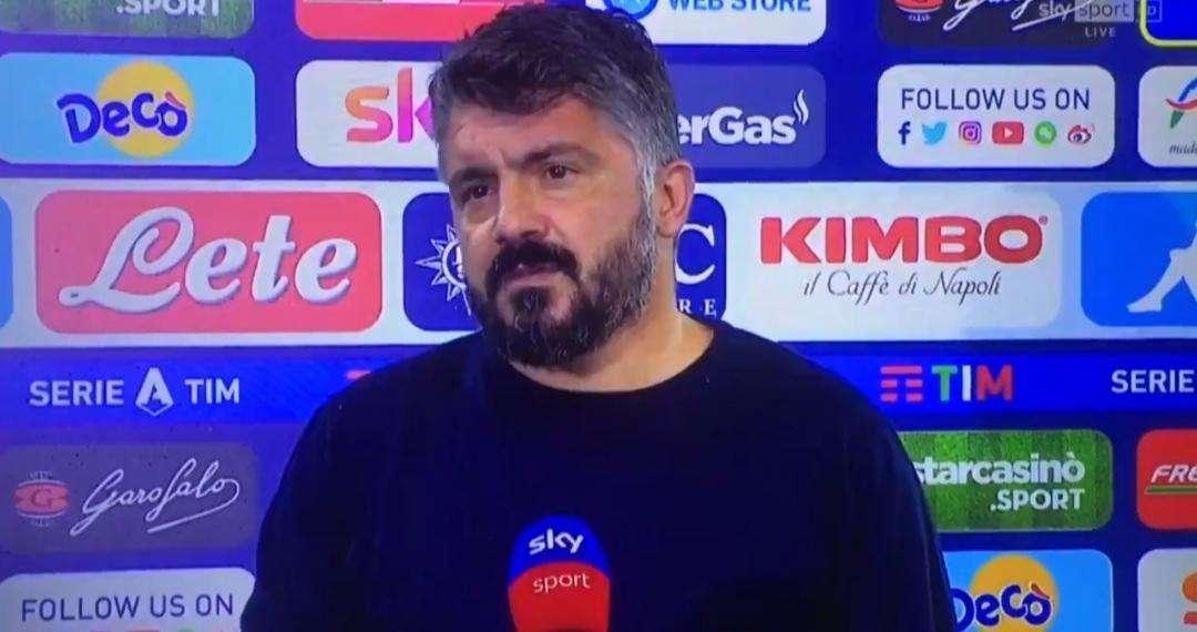 Napoli, Gattuso: "La squadra da battere è l'Inter, fortissima. Juve abituata a vincere. Arriveranno in alto"