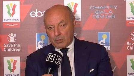 Marotta: "Coppa Italia, c'è la volontà di portarla a casa. Scudetto? Qualcosa vogliamo raccogliere" 