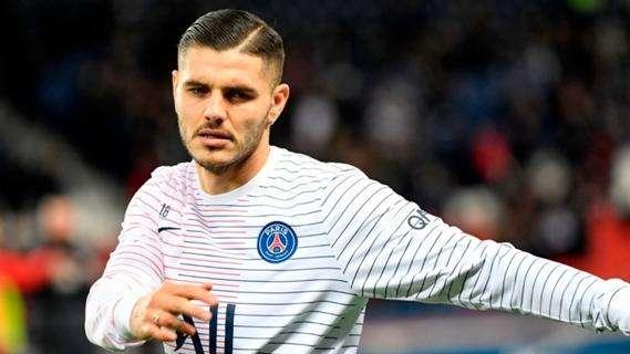 Psg, Mauro Icardi stringe i denti: l'argentino convocato per la gara col Brest