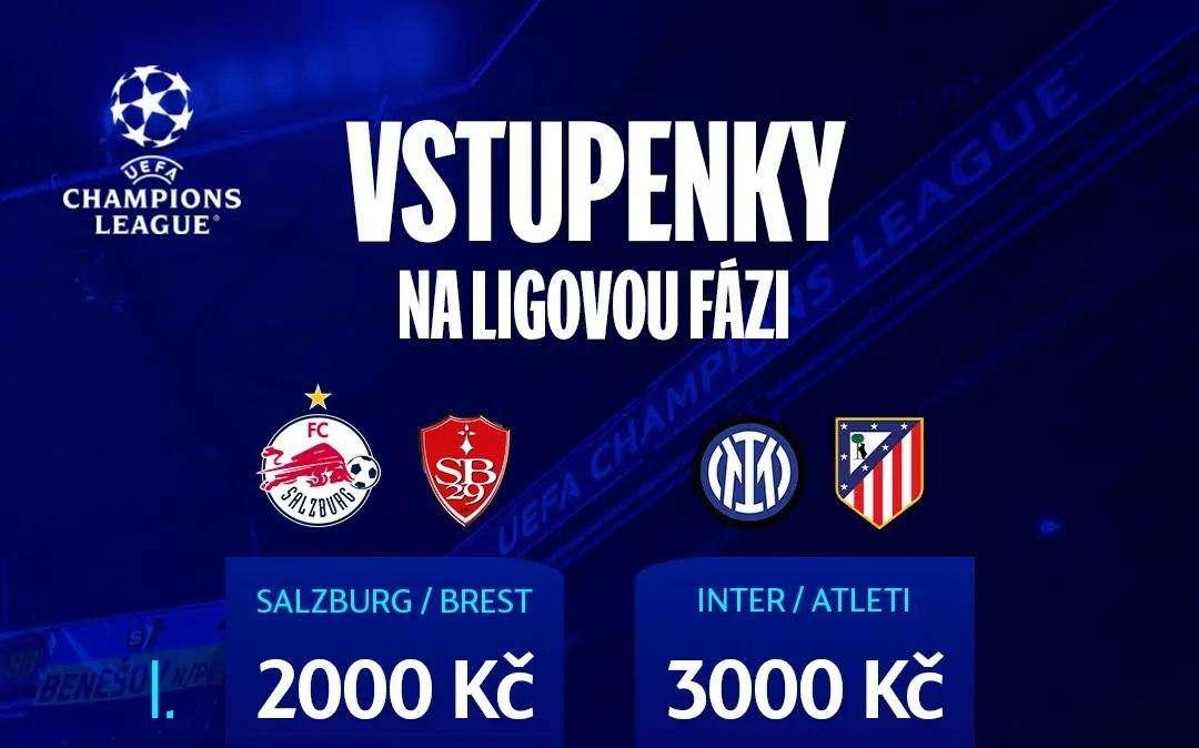 Sparta Praga, decisi i prezzi dei biglietti Champions: da 60 a 120 euro per l'Inter