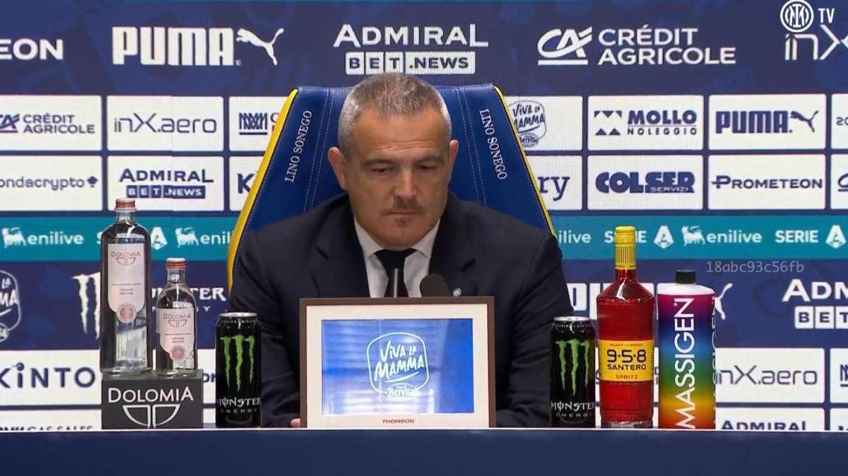 Farris in conferenza: "Dovevamo vincerla, ma nessun dramma. Voi non vedete cosa fanno i ragazzi per recuperare"