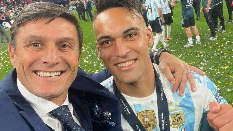 Zanetti: "Lautaro attaccante straordinario. Mondiale diverso con un gol all'Arabia Saudita convalidato"