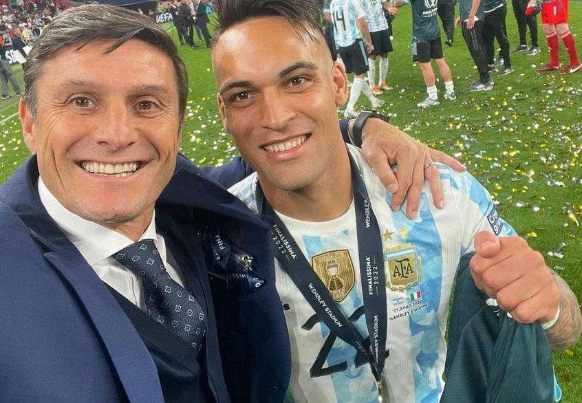 Zanetti: "L'Inter vuole crescere. Lautaro come Milito? Spero continui così, lui è importante per il club"