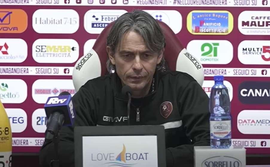 Reggina, F. Inzaghi: "Con l'Inter abbiamo fatto bene. Ci siamo goduti una gran partita"