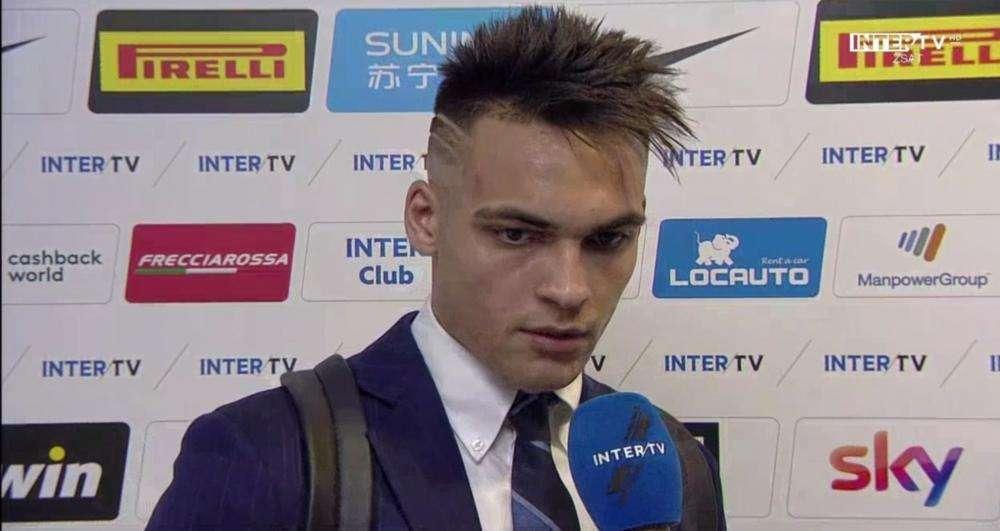 Lautaro in mixed: "Gol importante, lo dedico ai tifosi. Mi alleno al massimo per sfruttare il tempo a mia disposizione"