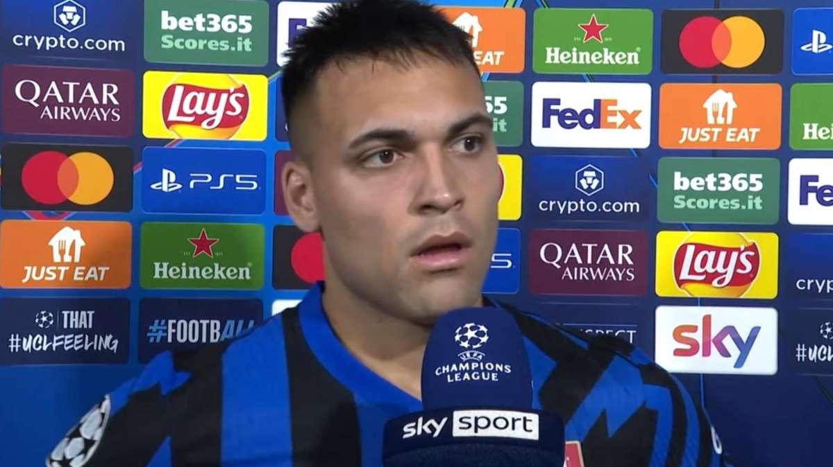 Lautaro a Sky: "Abbiamo dimostrato ancora carattere, traguardi frutto del nostro lavoro"