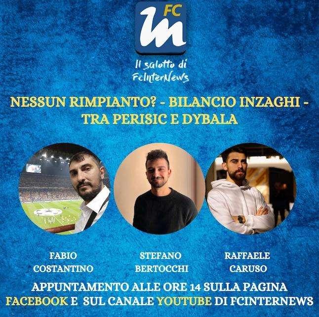 LIVE VIDEO - Verso l'ultimo turno di campionato e le ultime di mercato ne 'Il Salotto di FcInterNews'
